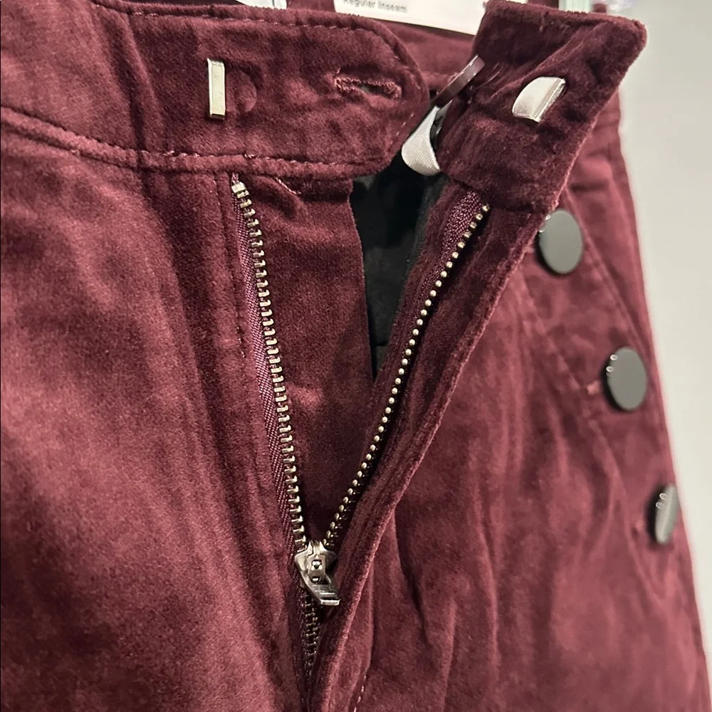 Final Sale 🔥No More Low Offers Mariner Skinny Pants in Velvet Size 27